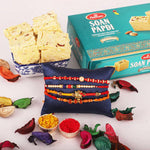 Adorable Rakhi And Sweet Combo