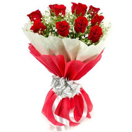 My Lady Love - Red Rose Flower Bouquet
