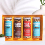 Foods Wholesome Treats Gift Box I Corporate Gift I Dry-Fruits, Healthy Snacks, Premium Gift Hamper I Gourmet Gift I Birthday Anniversary Gift I Premium Gift Box I Diwali Gift Hamper I Diwali Gift Box I Diwali Gift For Employees