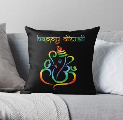 Charismatic Ganesh Chaturthi Cushion