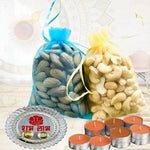 Dryfruits Candle Thali Premium Combo