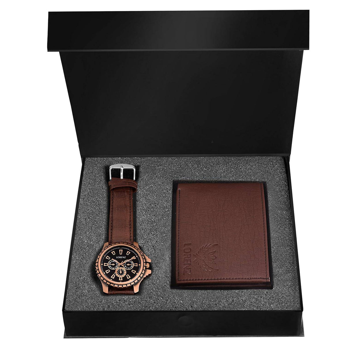 Leather Men Wallet (Brown)