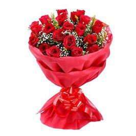 Cute Love - 24 Red Roses Bouquet