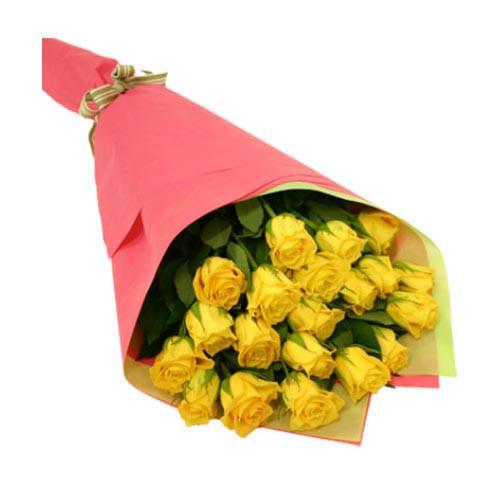 Friendship Yellow Rose Bouquet