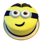 1 kgMinion Smiling Fondant shape cake