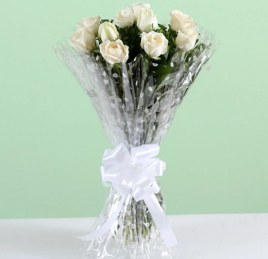Happy Mothers Day White Flowers