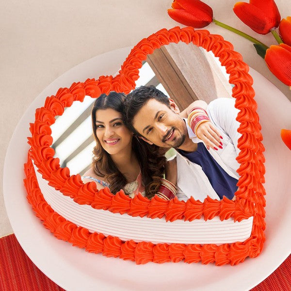 Surprise Love Cake For Couple