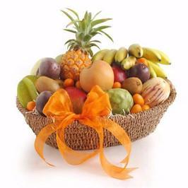 4 Kg Oval Fresh Fruits Basket