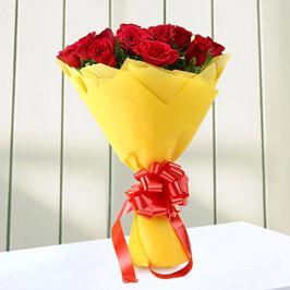 Charming Red - Birthday Red Roses Bouquet