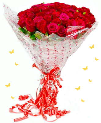 Pure Romance 20 Red Roses Bouquet