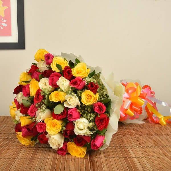 50Colorful Roses