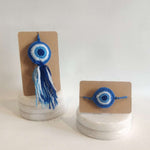 Handmade Crochet Evil Eye Kids Rakhi With Roli Chawal