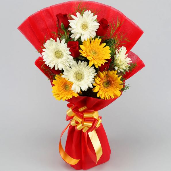 Happy Fathers Day With Flowers