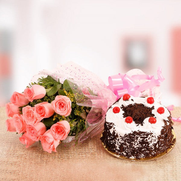 Mothers Day Cake Simple & Flower