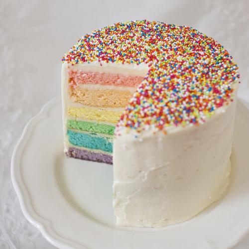 Rainbow Delight Cake