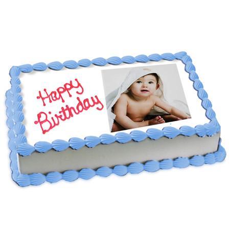 Pineapple Photo Cake 2 Kg