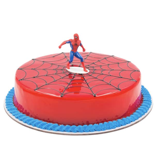 Spider Man Theme Cake