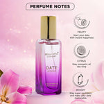 Bella Vita Luxury Date Eau De Parfum Perfume for Women with Pink Pepper, Red Fruit & Jasmine |Fruity & Spicy Long Lasting EDP Frgarance Scent, 20ml