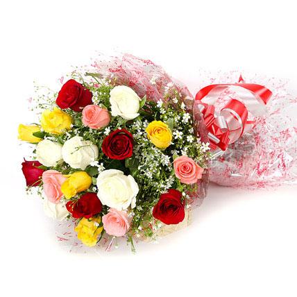 Cheerful Roses Bouquet