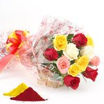 Colorful Flowers For Holi