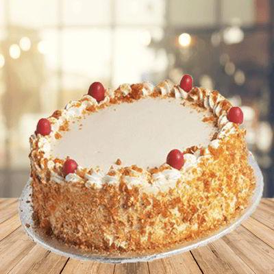 Crunchy Butter Scotch Cake