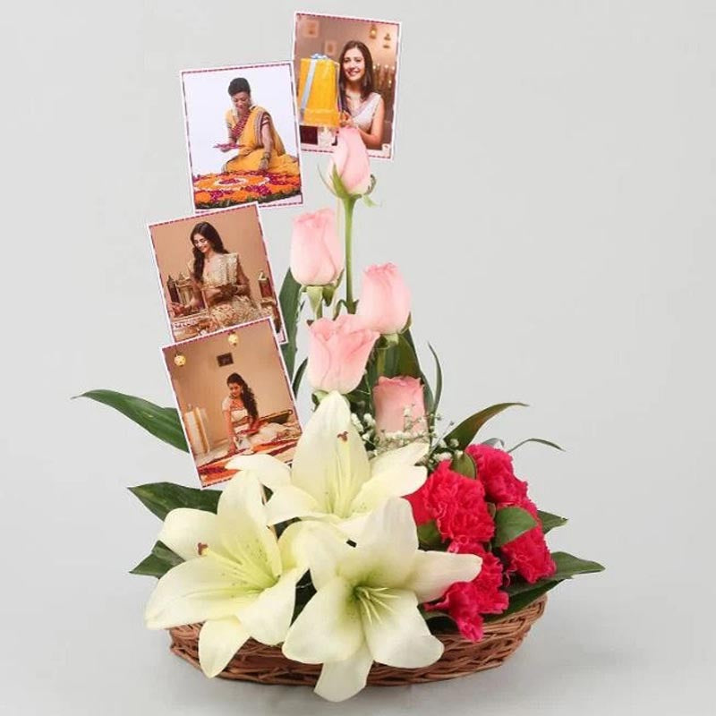 Delight With Flower Photo Gift