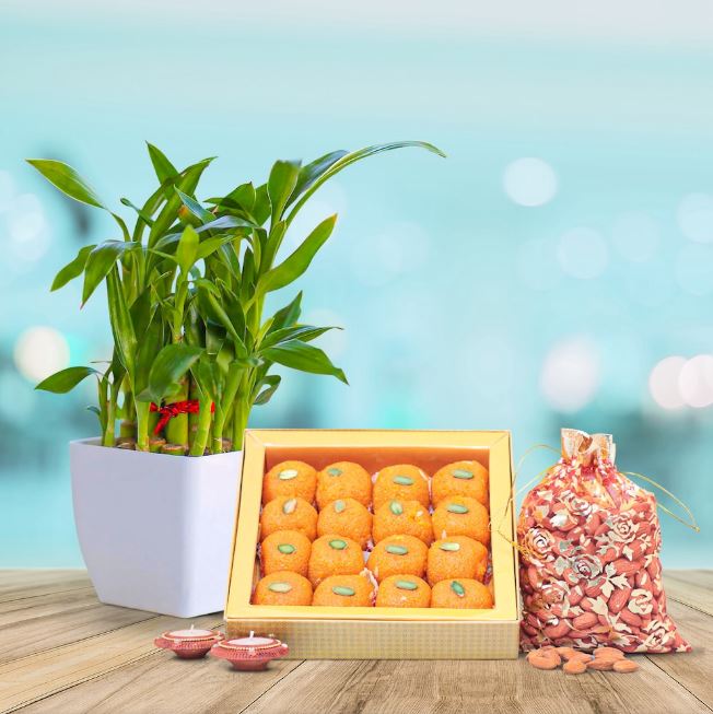Sweet Good Luck Combo For Bhai Dooj