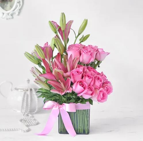 Pink Love Flower