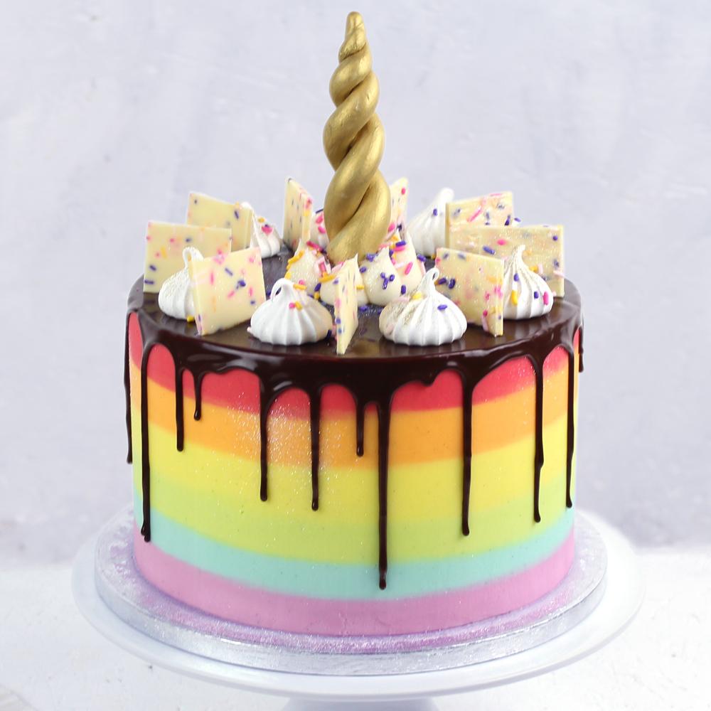 Flavour Town Unicorn Theme Cake