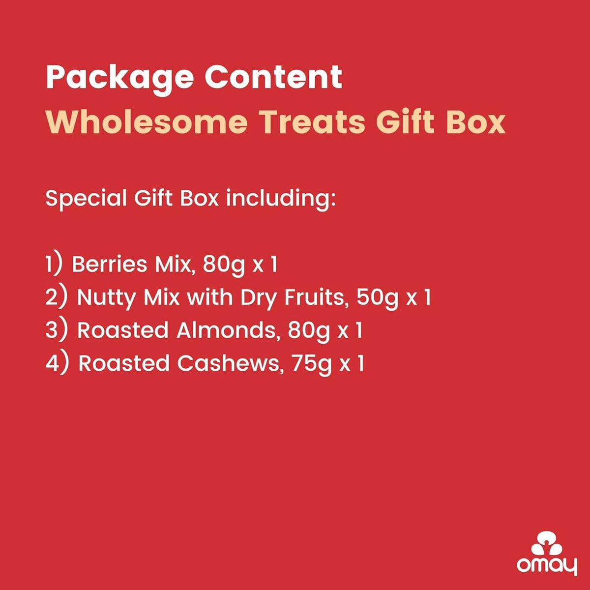 Foods Wholesome Treats Gift Box I Corporate Gift I Dry-Fruits, Healthy Snacks, Premium Gift Hamper I Gourmet Gift I Birthday Anniversary Gift I Premium Gift Box I Diwali Gift Hamper I Diwali Gift Box I Diwali Gift For Employees