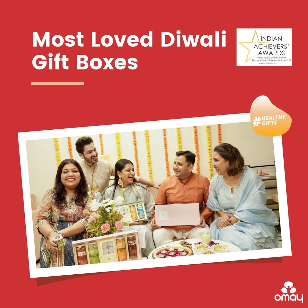 Foods Wholesome Treats Gift Box I Corporate Gift I Dry-Fruits, Healthy Snacks, Premium Gift Hamper I Gourmet Gift I Birthday Anniversary Gift I Premium Gift Box I Diwali Gift Hamper I Diwali Gift Box I Diwali Gift For Employees