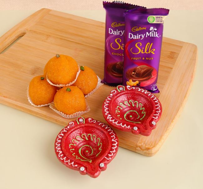 Festival Of Lights With Diyas