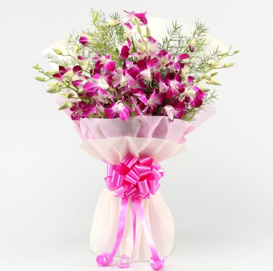Gorgeous Purple Orchids