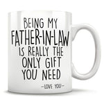 Personalized Hug for Father-in-Law