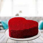 Heart Shape Red Velvet Cake