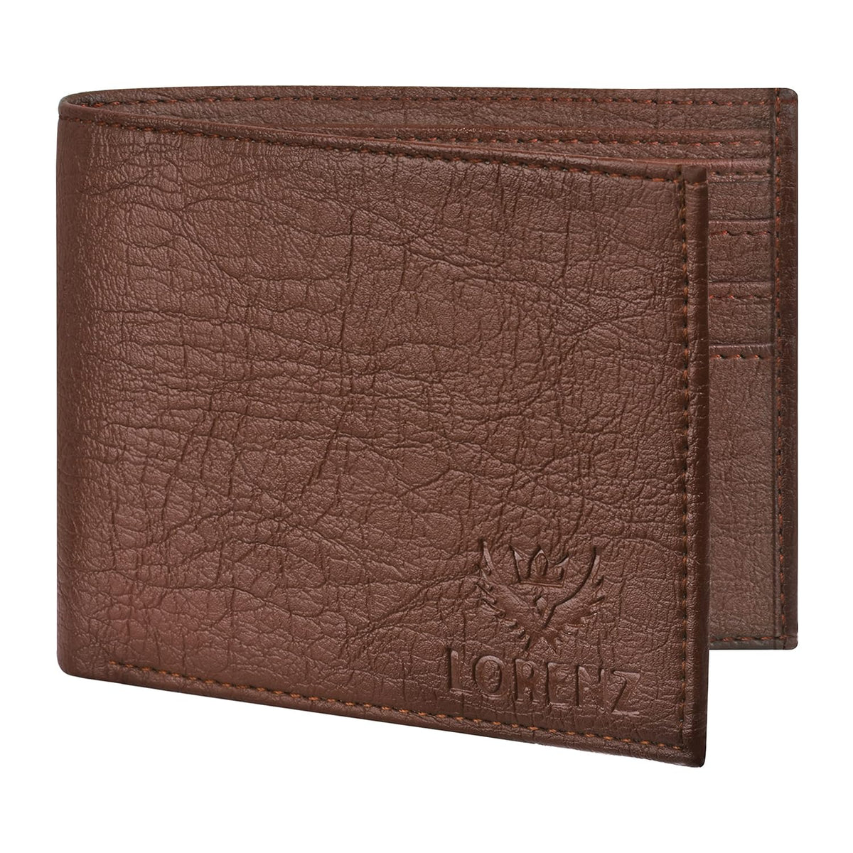Leather Men Wallet (Brown)