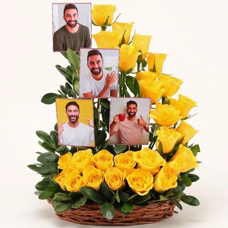 Overhelmed Happiness With Flower