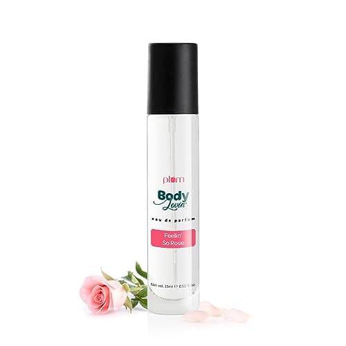 Plum BodyLovin' Vanilla Vibes Perfume | Long Lasting & Premium Warm Vanilla Fragrance | Luxury Perfume For Women | Sweet, Warm & Irresistible Notes of Vanilla | Travel-Friendly | High On Fun (15 ml)