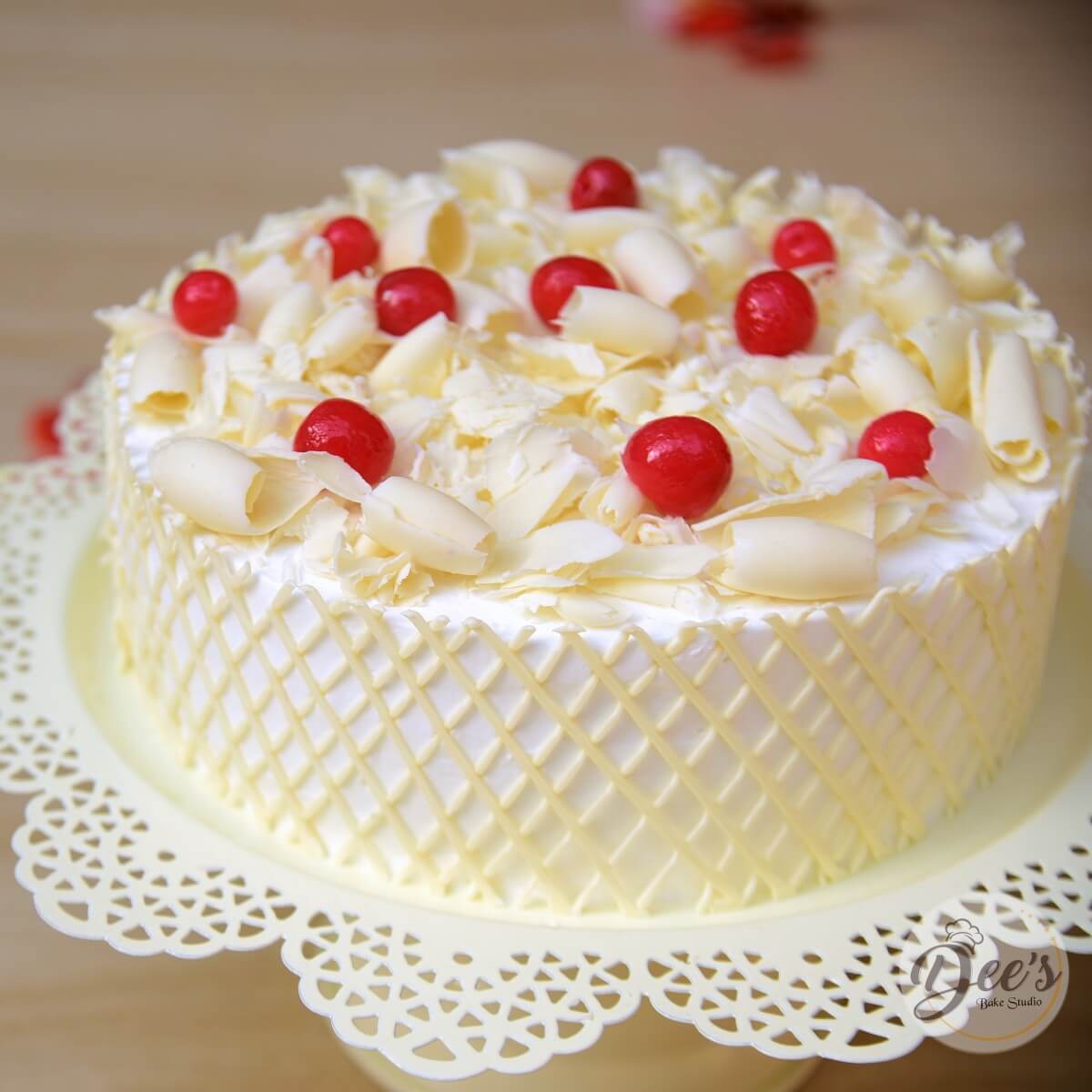 Premium White Forest Cake