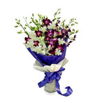 Purple And White Orchids