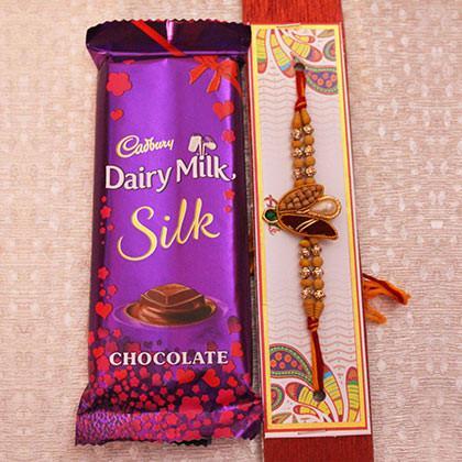 Rakhi And Dairy Milk Silk