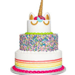 3 Layer Unicorn Theme Cake