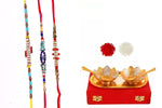 Stone Studded Designer Rakhis