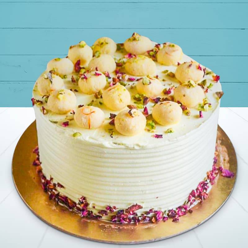 Yummy Delicious Rasmalai Cake